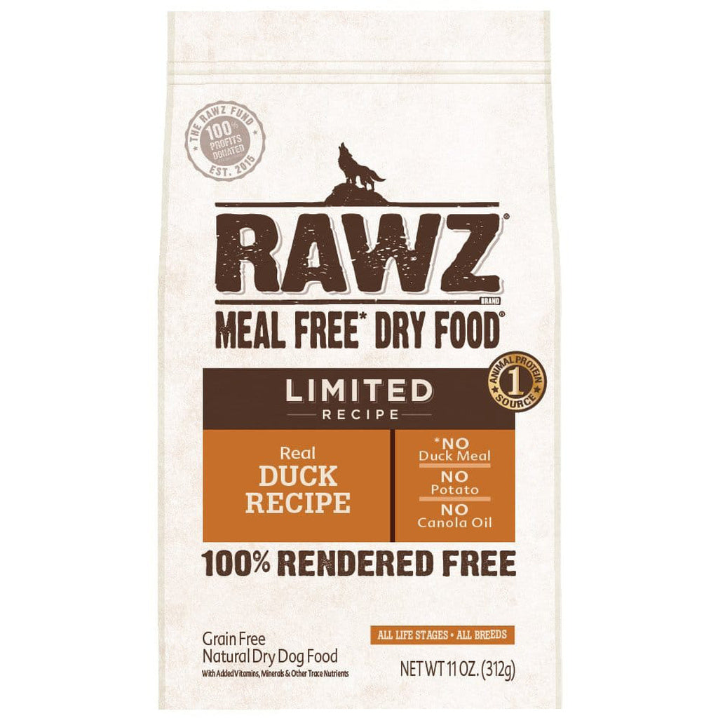 Rawz Meal Free Limited Ingredient Duck Recipe Dry Dog Food - 20 lb