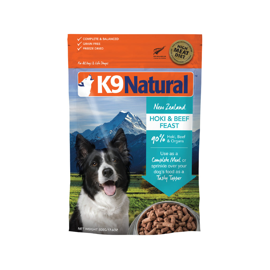 K9 Natural Grain Free Lamb & King Salmon Feast Freeze Dried Dog Food 17.6 Oz