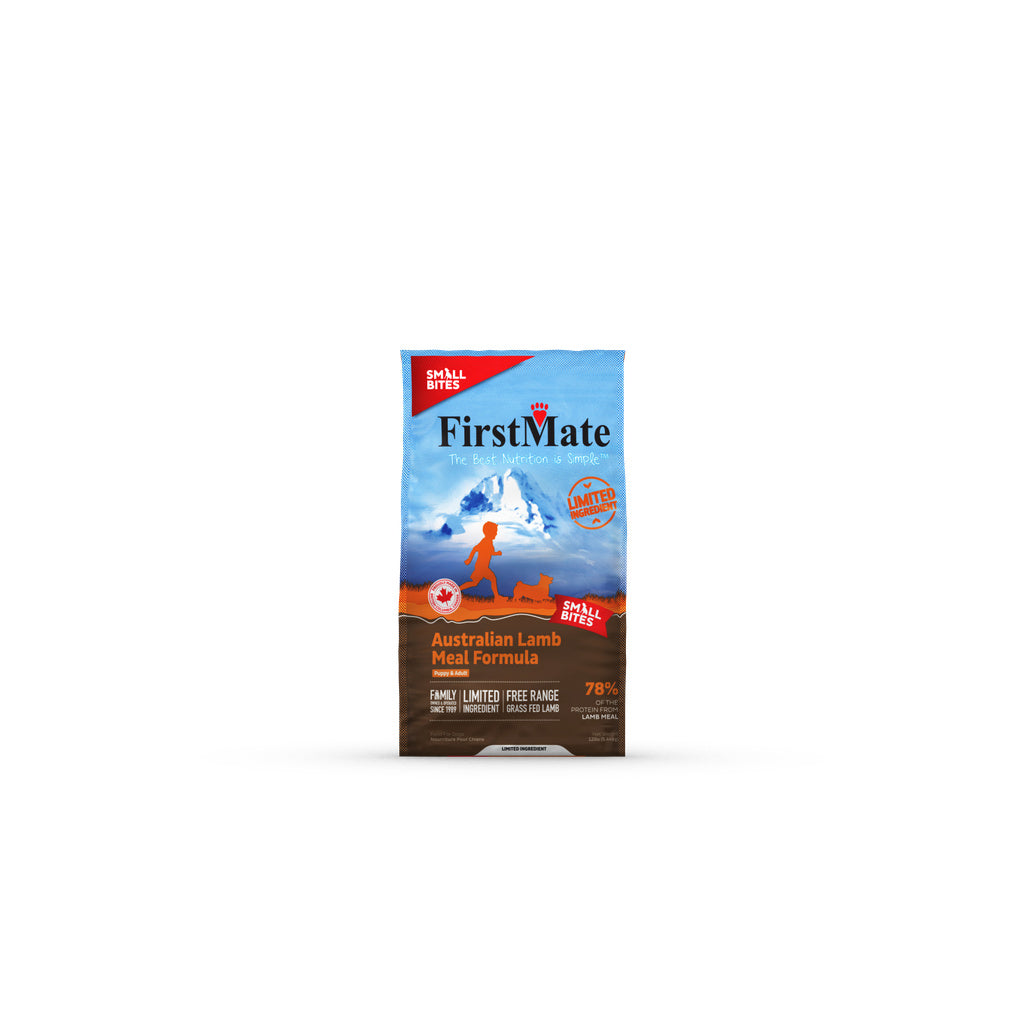FirstMate Australian Lamb Small Bites Grain-Free Dry Dog Food, 12 lb