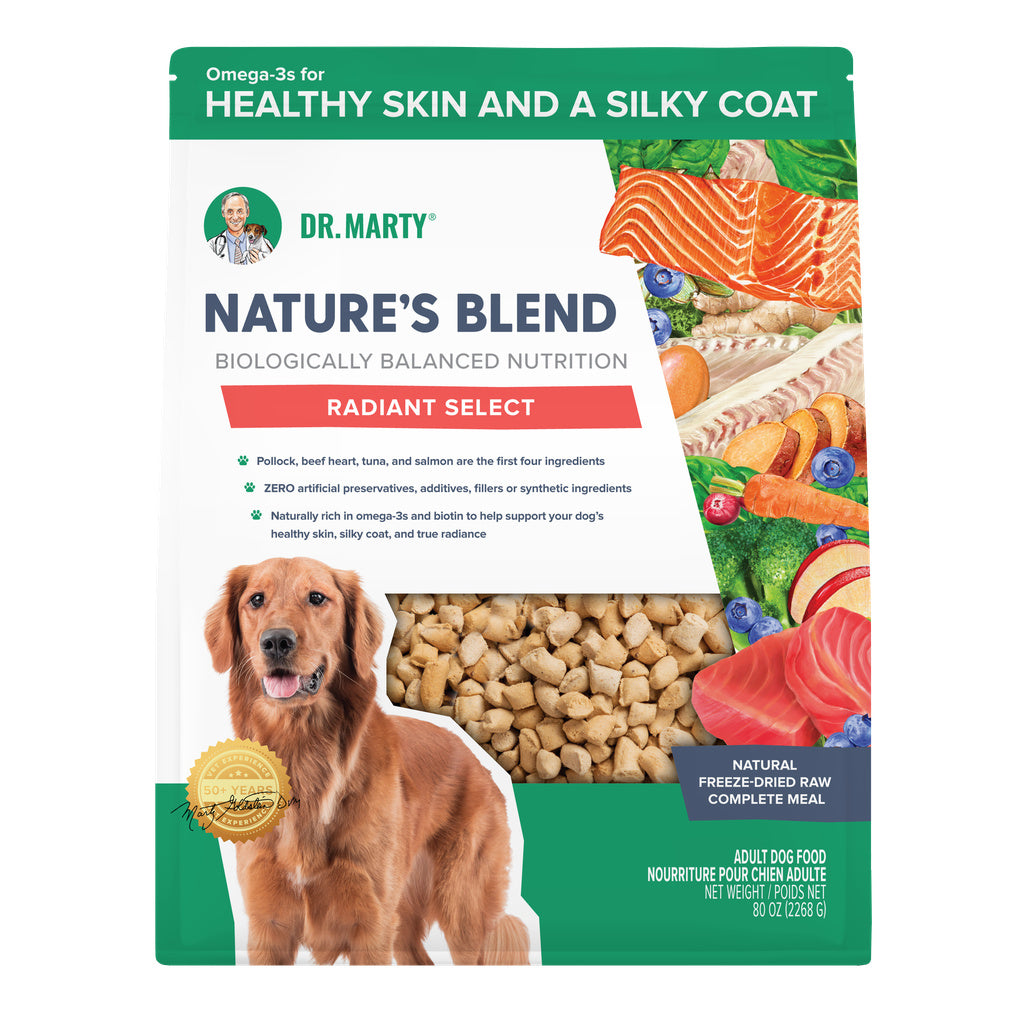 Dr. Marty Nature's Blend Radiant Select Freeze-Dried Dog Food [Size Options]