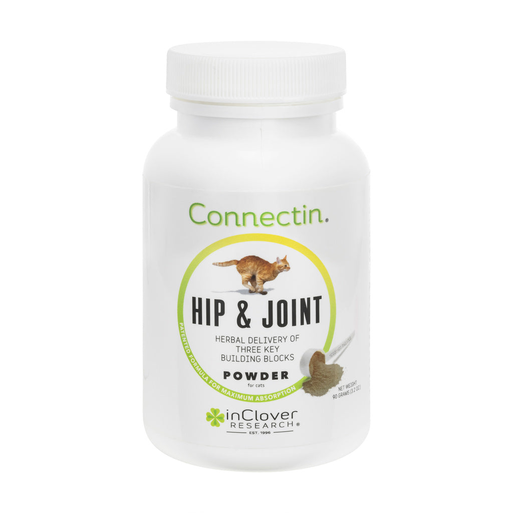 In Clover Connectin Feline Hip & Joint Powder Supplement - 90g Cat Joint Support