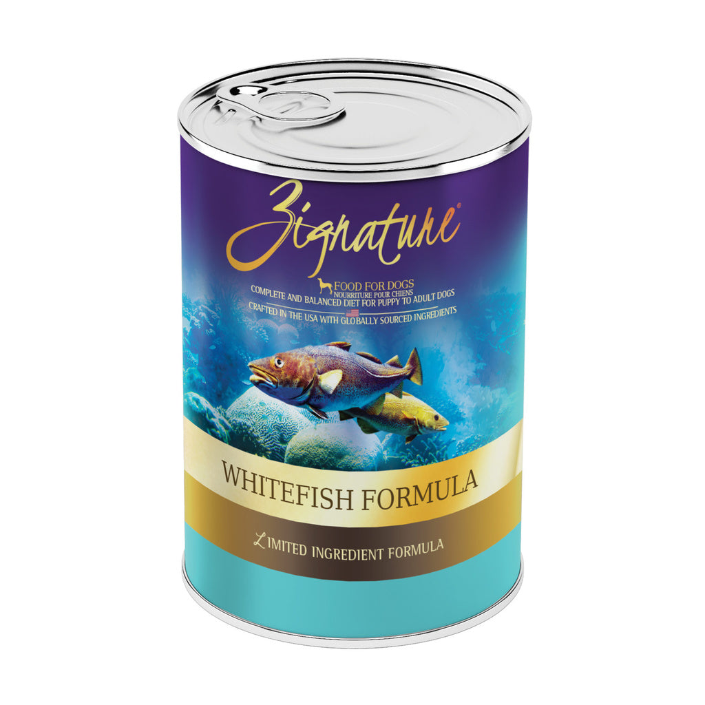 Zignature Whitefish Formula Canned Dog Food - 13 oz Can
