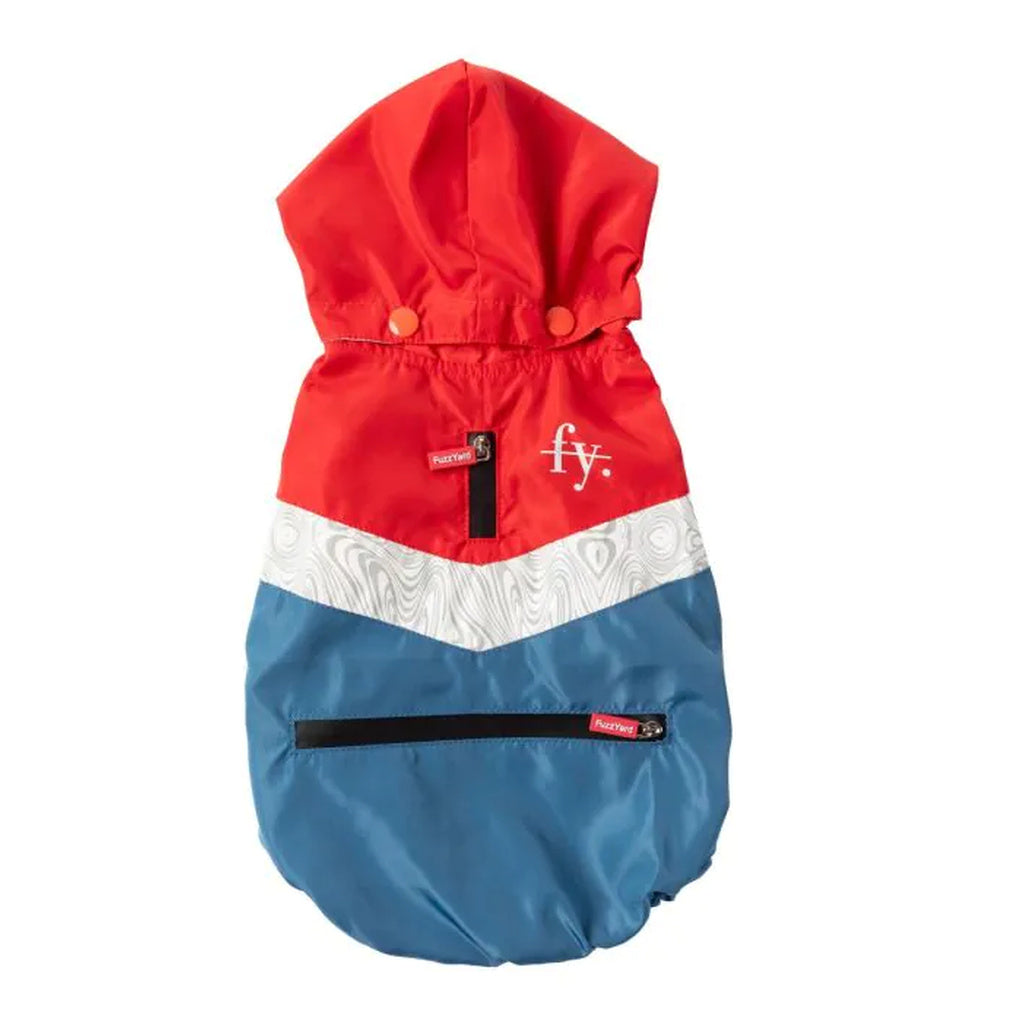 FuzzYard Seattle 3 Dog Apparel - Red/Blue