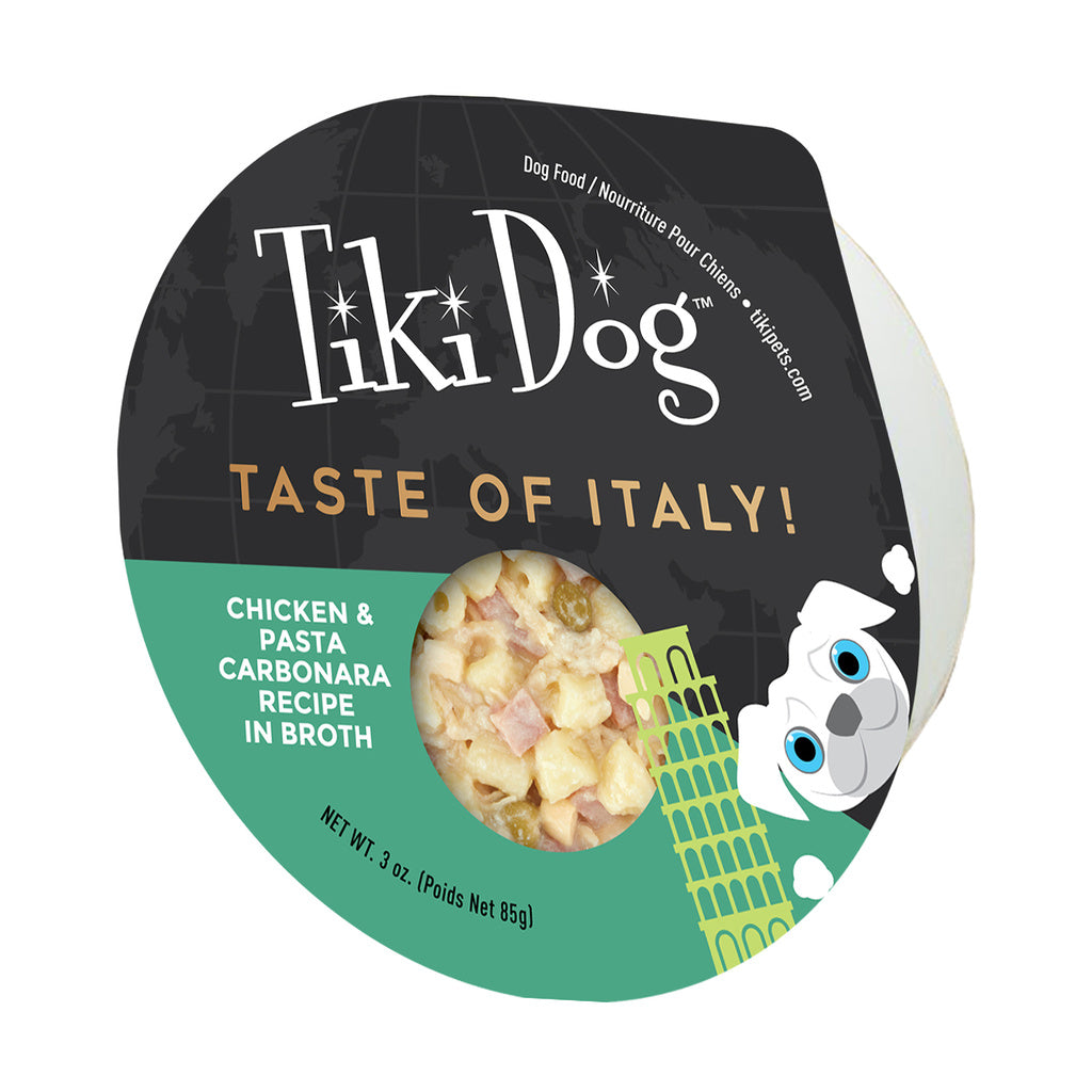 Tiki Dog Gourmet Italy Pork Recipe 3 oz