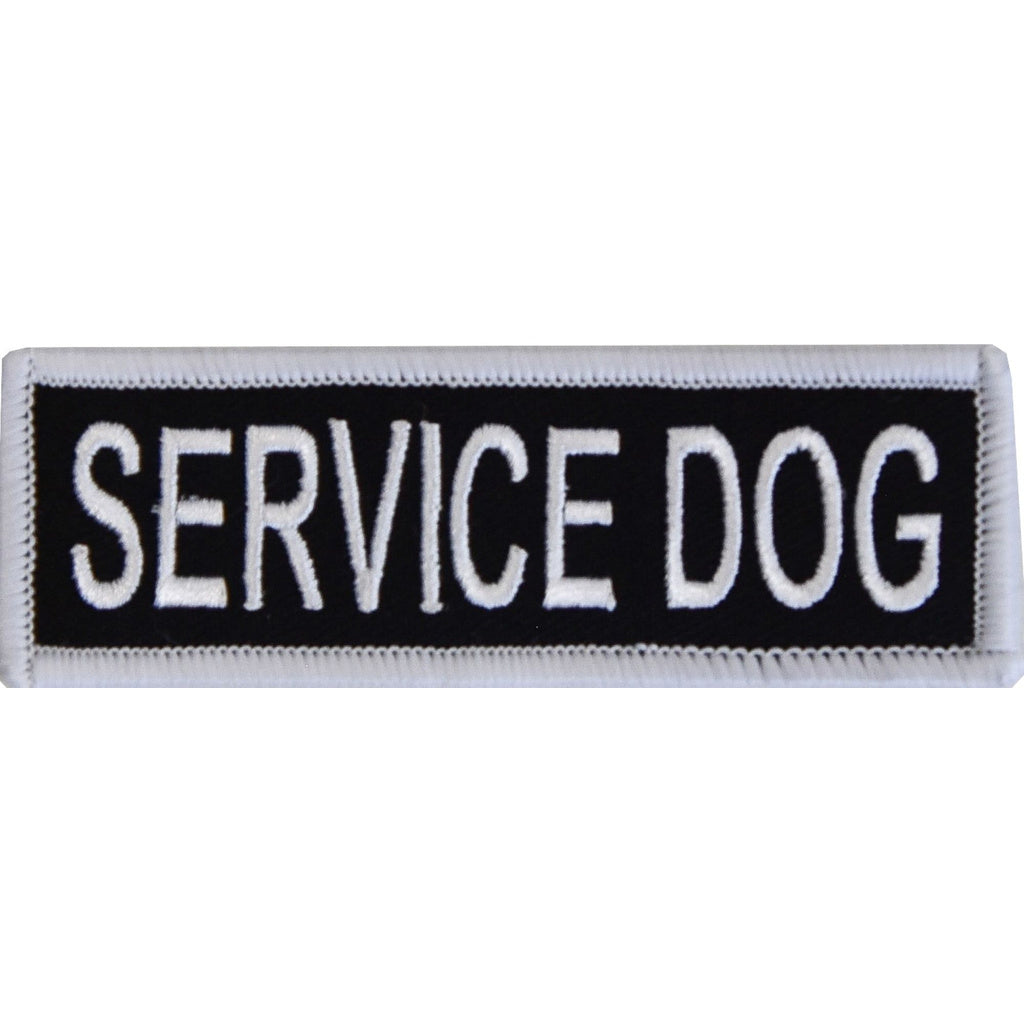 Boss Dog Tactical Service Dog Patch - Small, Hook-Backed for Harnesses