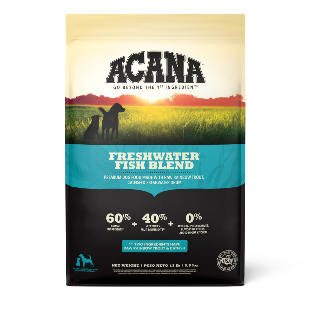 Acana Freshwater Fish Grain-Free Dry Dog Food - 13 lb Bag