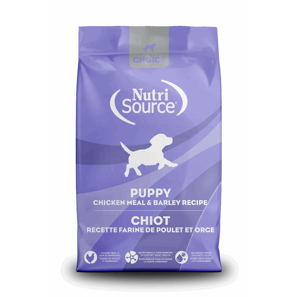 NutriSource Choice Puppy Chicken & Barley Small Breed Dog Food 5 lb