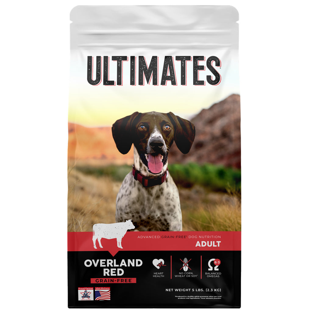 Ultimates Overland Red Beef Formula Grain-Free Dry Dog Food - 5 lb