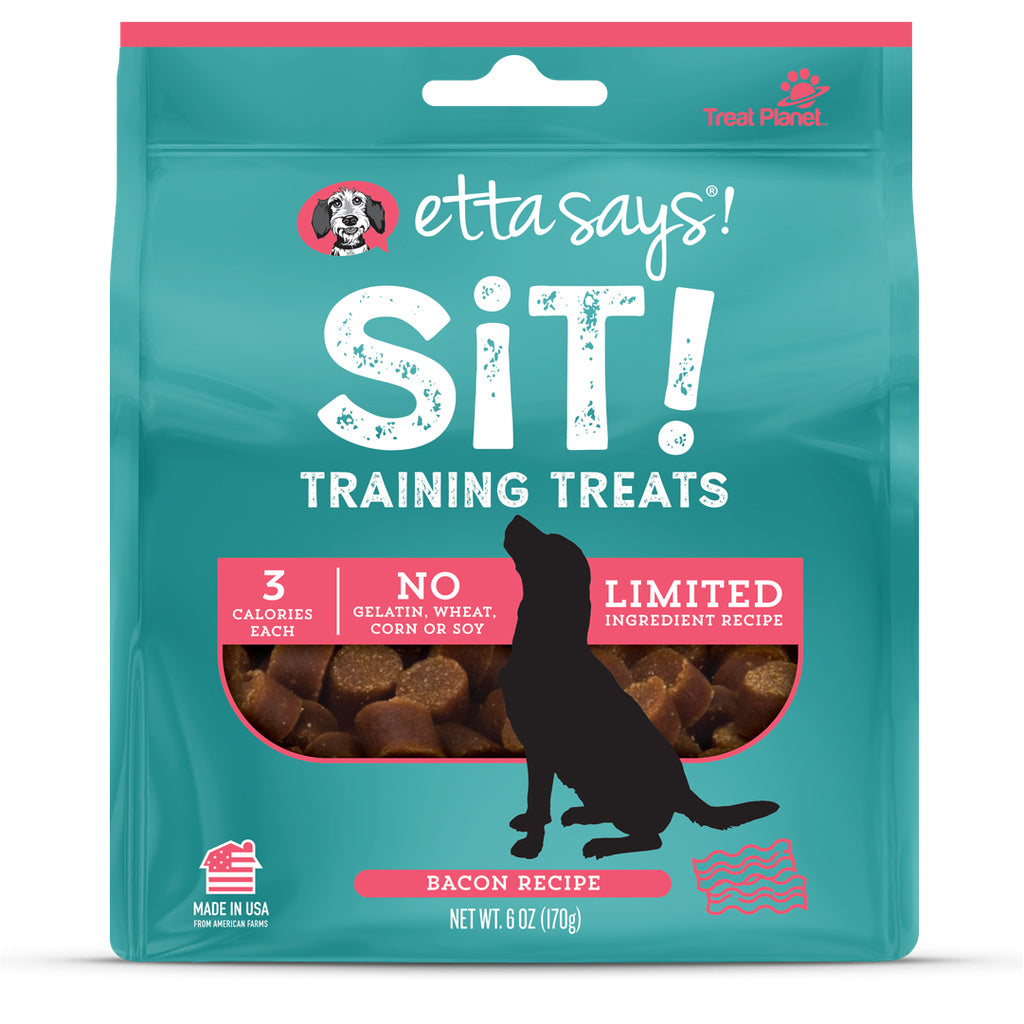 Etta Says Sit! Training Treats Bacon Recipe 6oz