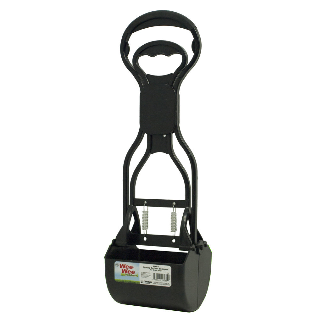 Four Paws Allen's Spring Action Pooper Scooper for Small Dogs, 15.5"