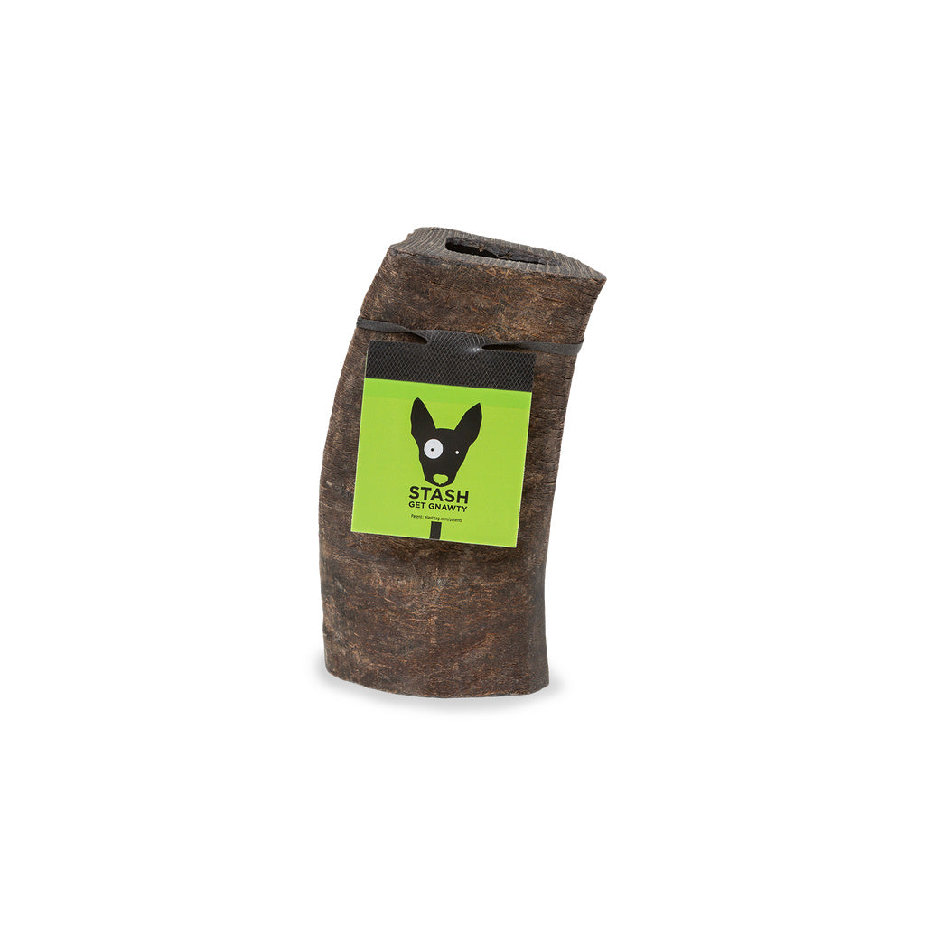 Diggin' Your Dog Buba Chew Large Water Buffalo Horn - Natural Dog Chew Treat, Grass-Fed & Free-Range