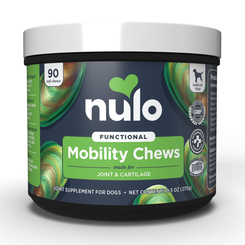 Nulo Mobility Joint & Cartilage Dog Supplement Soft Chews - 90 Count - 9.5 oz