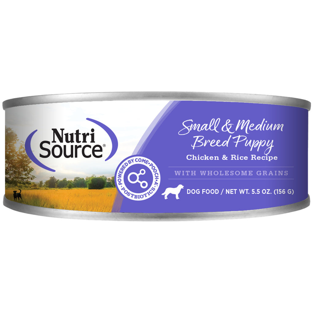 NutriSource Puppy Small Breed Chicken Dog Food 5.5 oz