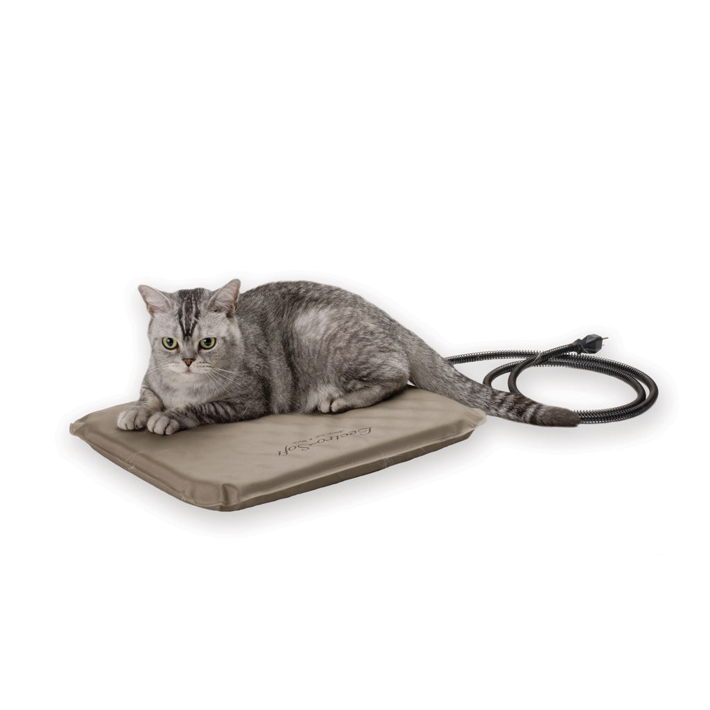 K&H Pet Products Lectro-Soft Heated Pet Bed - Small Outdoor/Indoor Warming Pad for Cats & Dogs - 14" x 18"