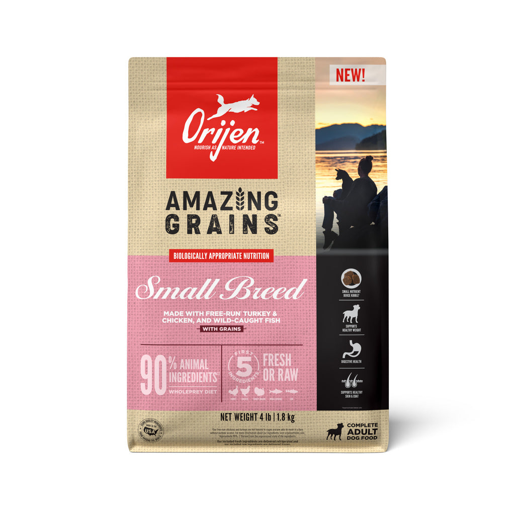 Orijen Amazing Grains Small Breed 4 Lb