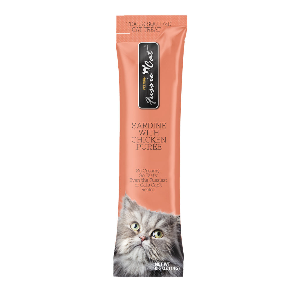 FussieCat- Puree 4PKS 4-ct Sardine Chicken