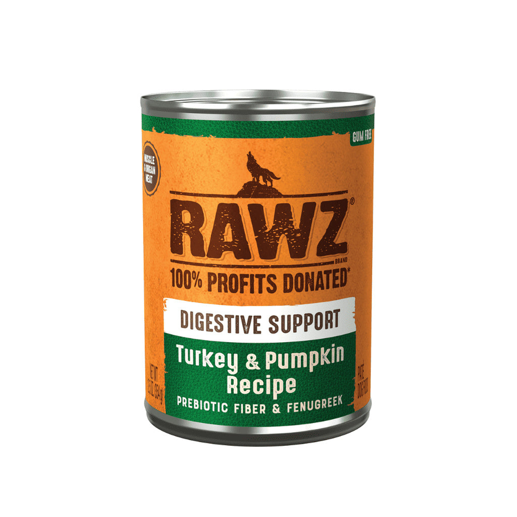 RAWZ Digestive Support Turkey & Pumpkin Dog Food - 12.5 oz Can