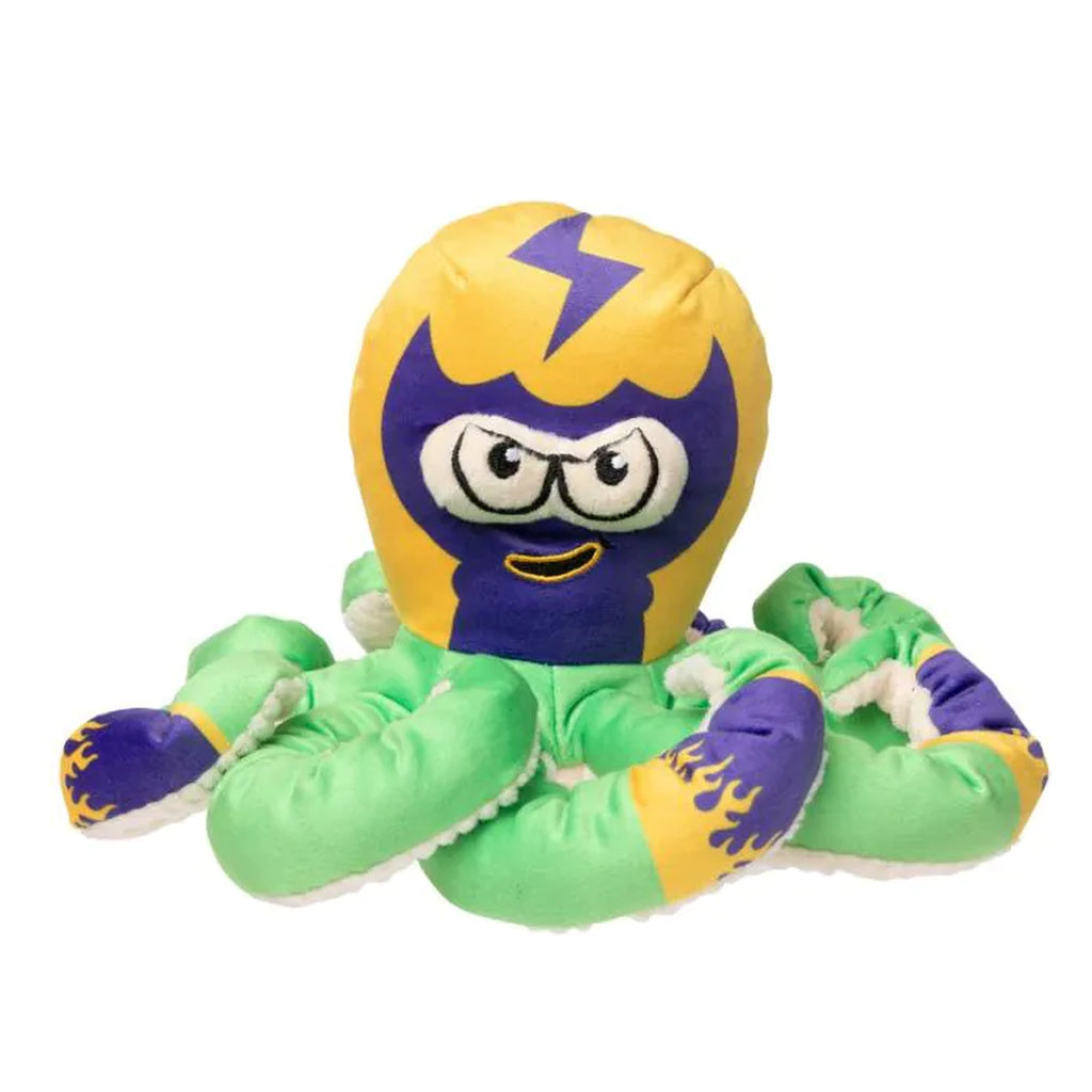 FuzzYard Octo-Posse Octopus Plush Dog Toy - Octo The Outrageous Squeaky Toy