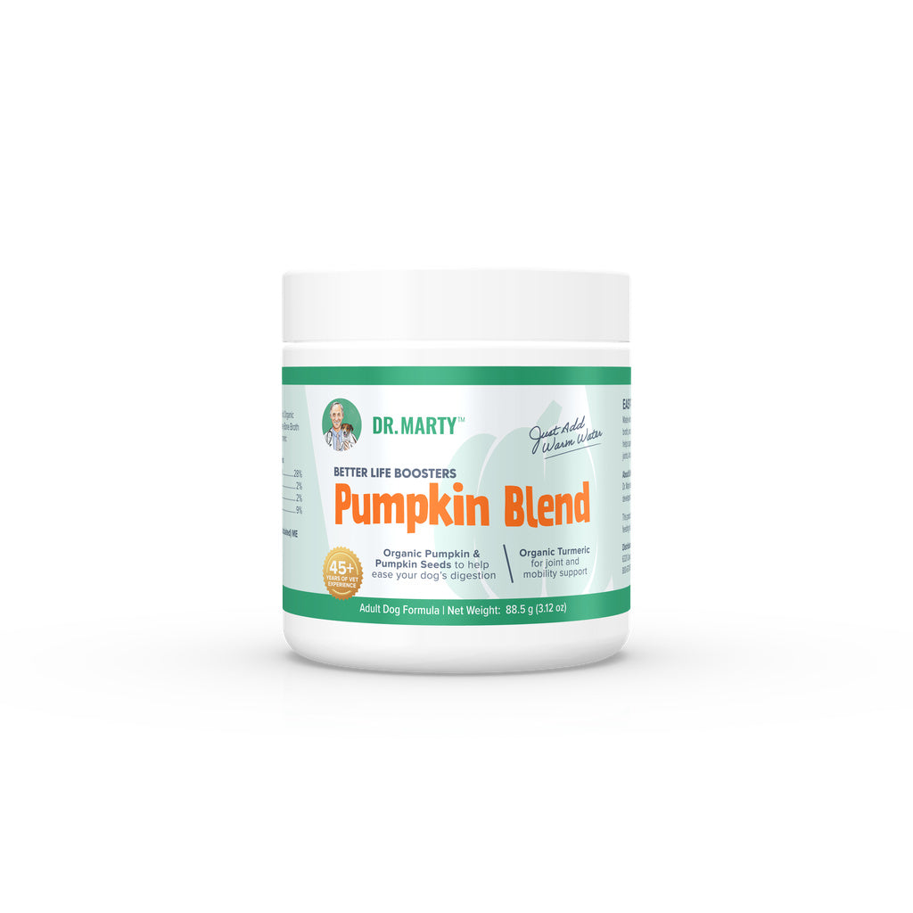 Dr. Marty Better Life Boosters Pumpkin Blend Dog Supplement - 3.17 oz