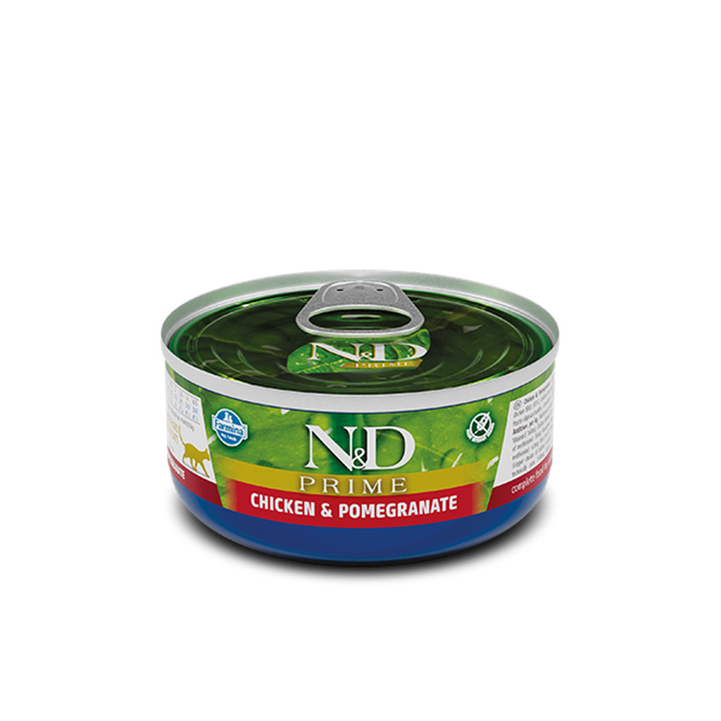 Farmina N&D Quinoa Skin & Coat Wet Cat Food - Venison & Coconut, 2.8 oz Can