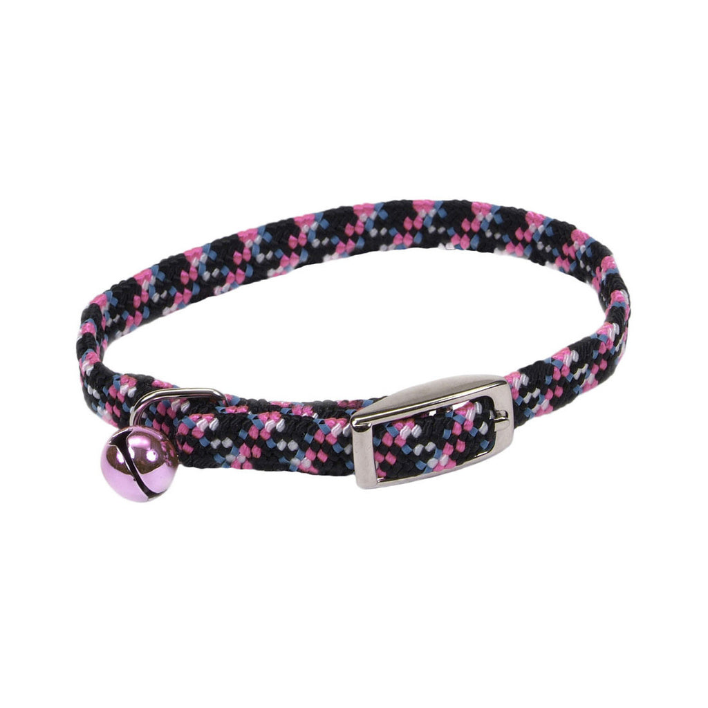 Li'l Pals Elasticized Safety Kitten Collar with Reflective Threads, Adjustable 6-8 inch