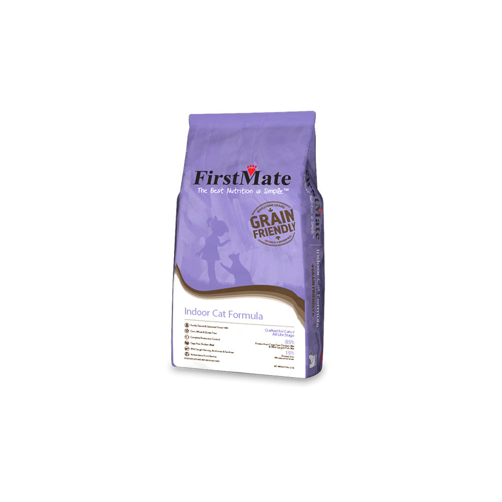 FirstMate Grain Friendly Indoor Cat Food - 5lb Bag