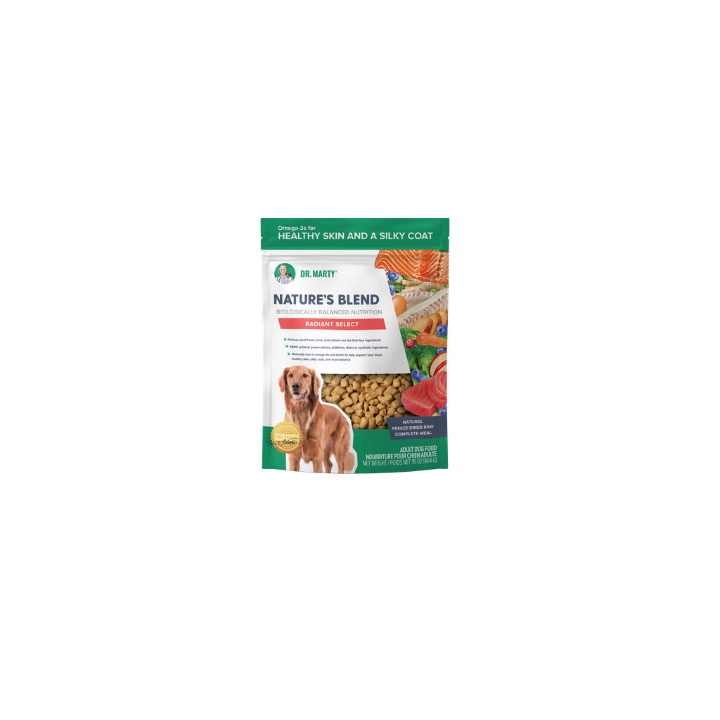Dr. Marty Nature's Blend Radiant Select Freeze Dried Dog Food - 16 oz