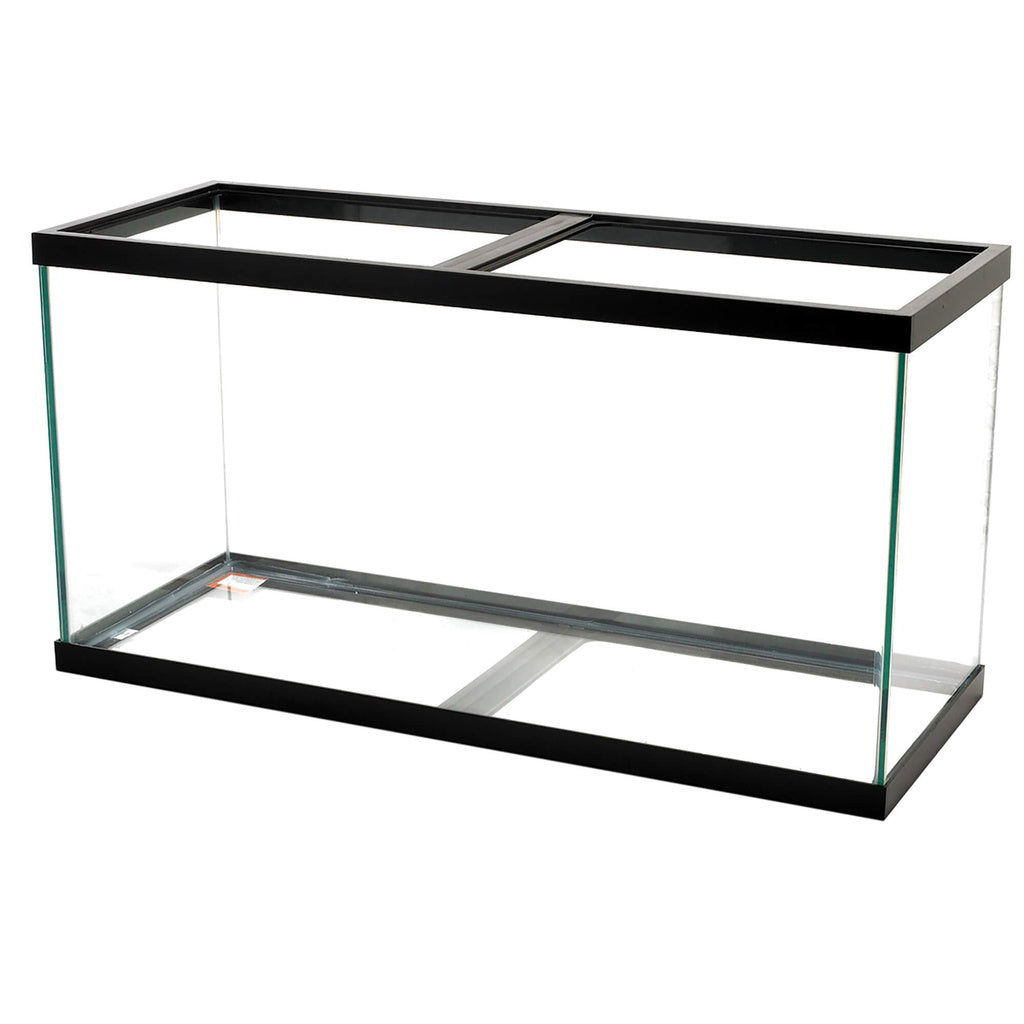 Aqueon 90 Gallon Aquarium - Black Trim, Black Seals, 48x18x24