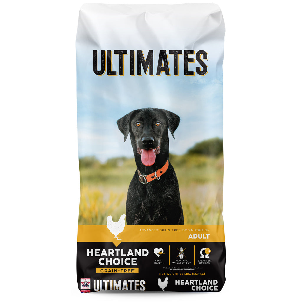 Ultimates Heartland Choice Chicken Grain-Free Dry Dog Food, 28 lb