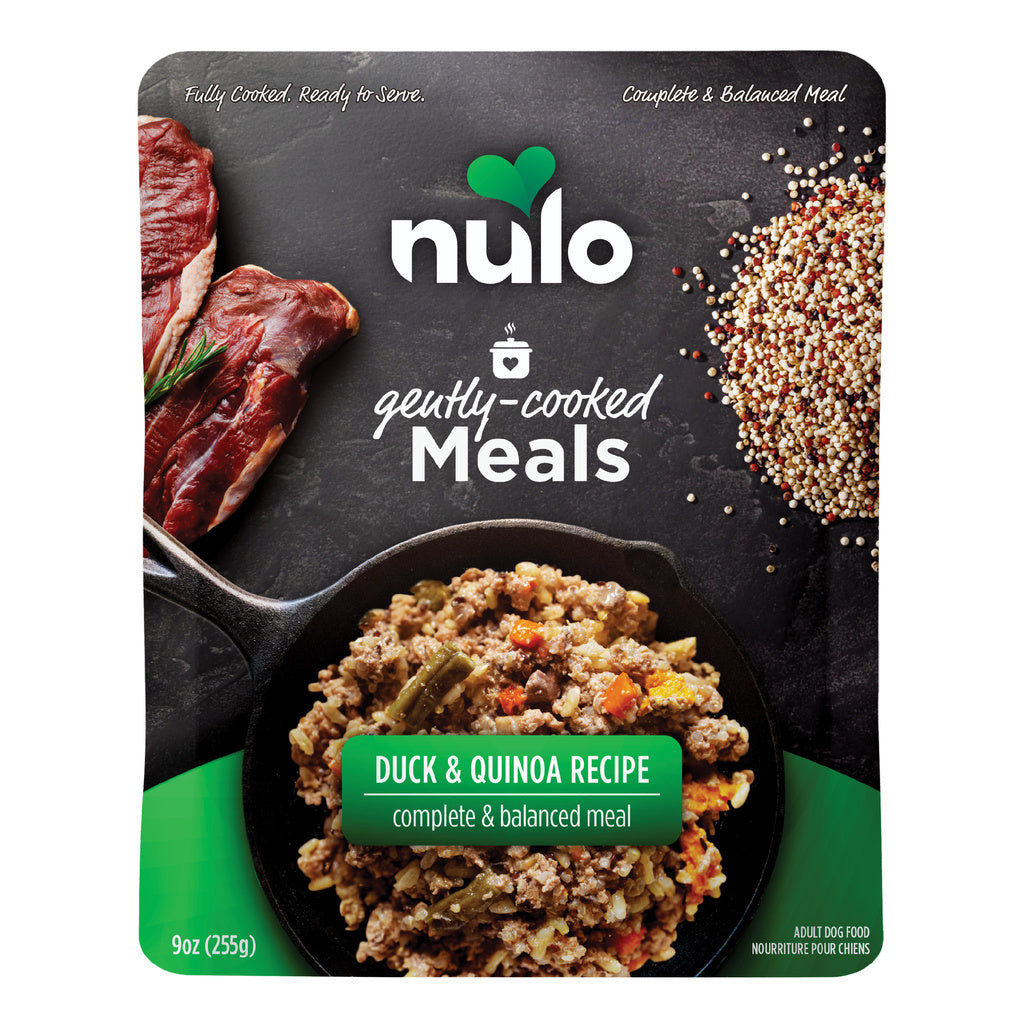 Nulo Gently Cooked Duck, Chicken & Quinoa Recipe Wet Dog Food, 9 oz Pouch