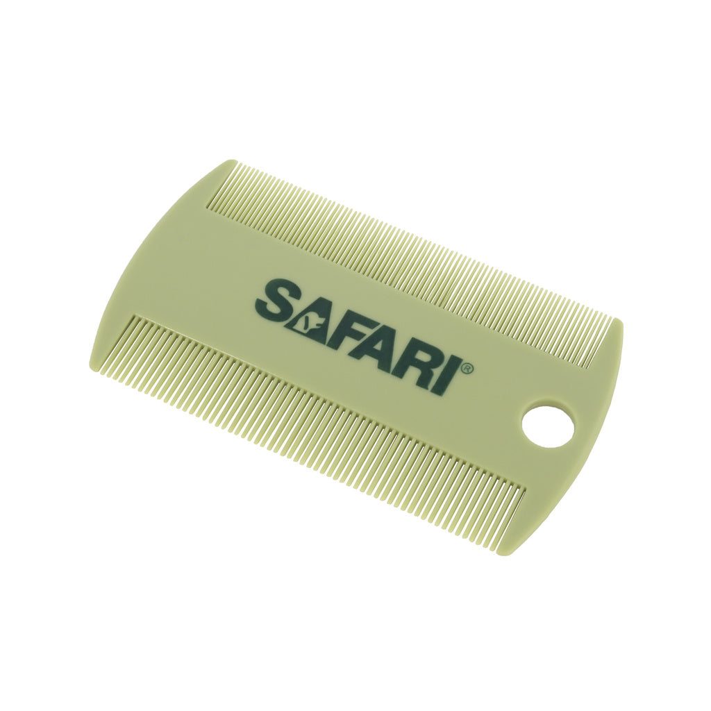 Safari Double-Sided Flea Comb for Cats - Gentle Flea Removal & Grooming