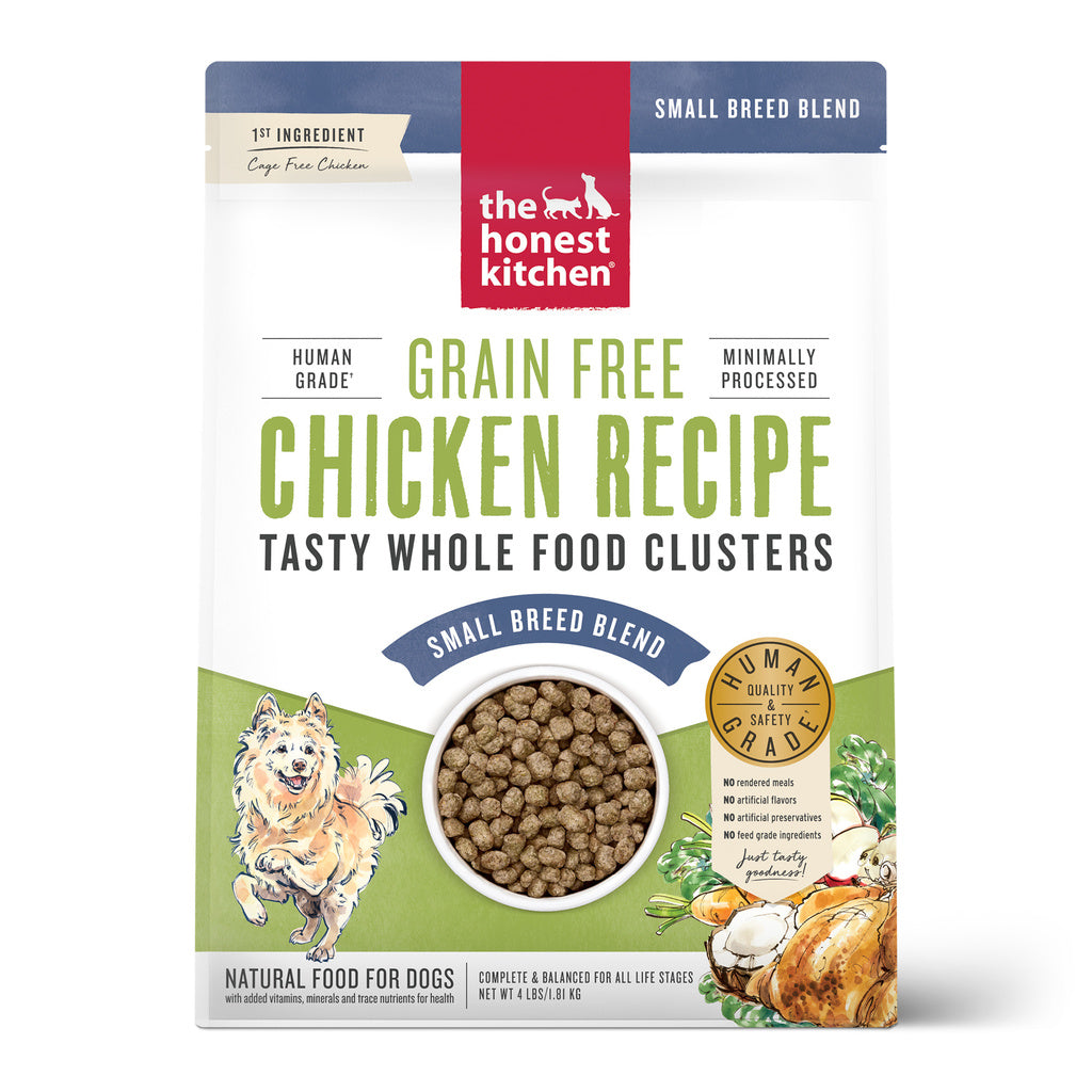Honest Kitchen Whole Food Clusters Small Breed Grain Free Chicken Dry Dog Food