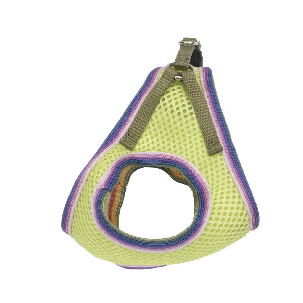 Li'l Pals Comfort Mesh Step-In Dog Harness, Lime, XS, 8-10" Chest, Coastal Pet