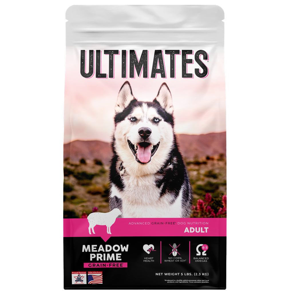 ULTIMATES Meadow Prime Grain-Free Lamb & Potato Recipe Dog Food, 5 lb