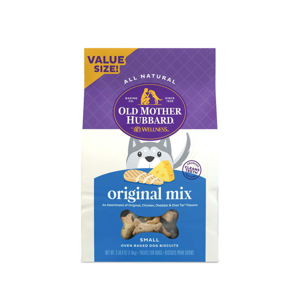 Old Mother Hubbard Small Breed Dog Treats, Original Assortment, 3.5 lb Bag