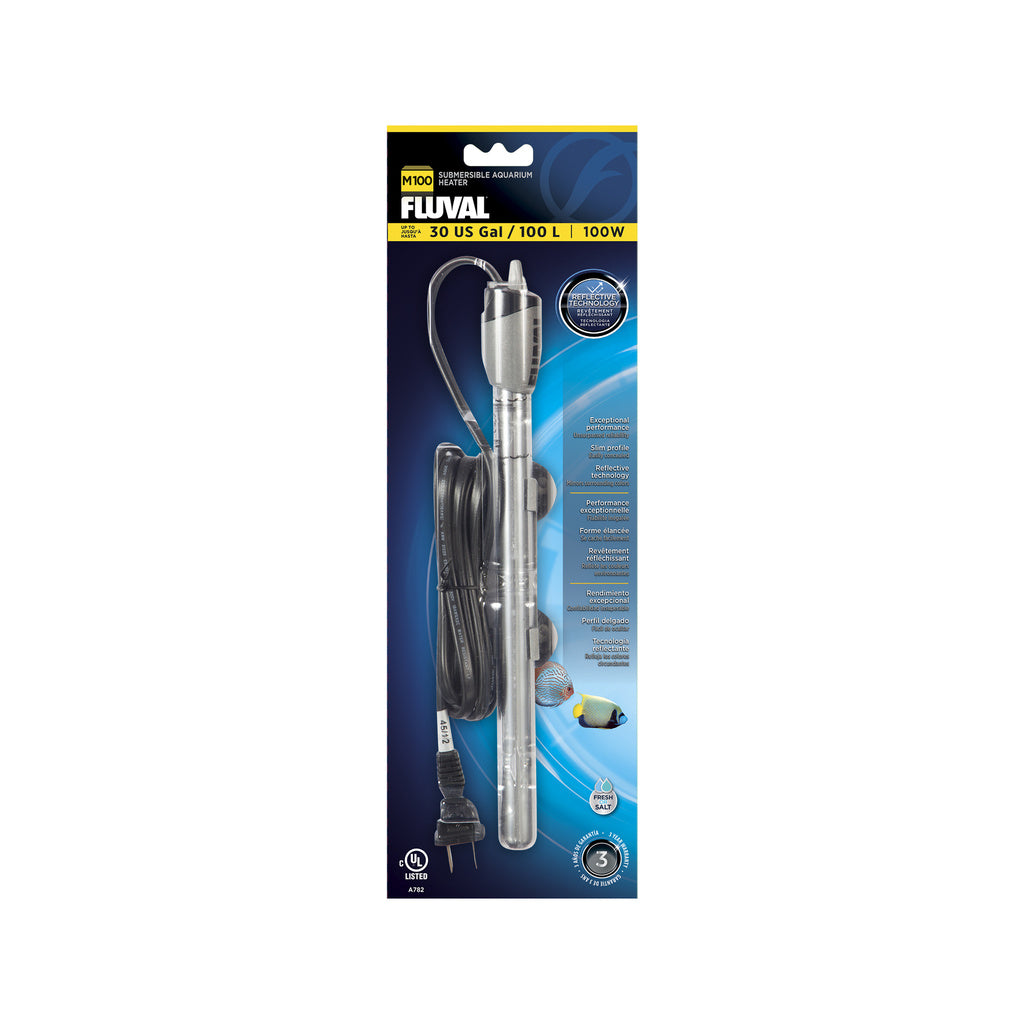 Fluval M100 100-Watt Submersible Aquarium Heater A782