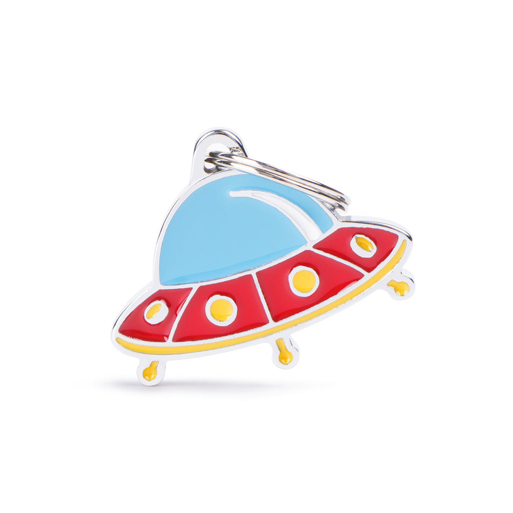 MyFamily Charms UFO Pet ID Tag