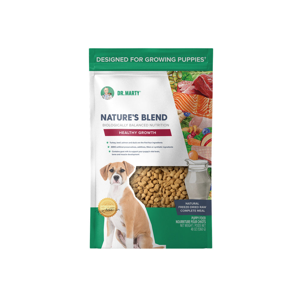 Dr. Marty Nature's Blend Healthy Growth Puppy Food - Freeze Dried Raw, 48 oz
