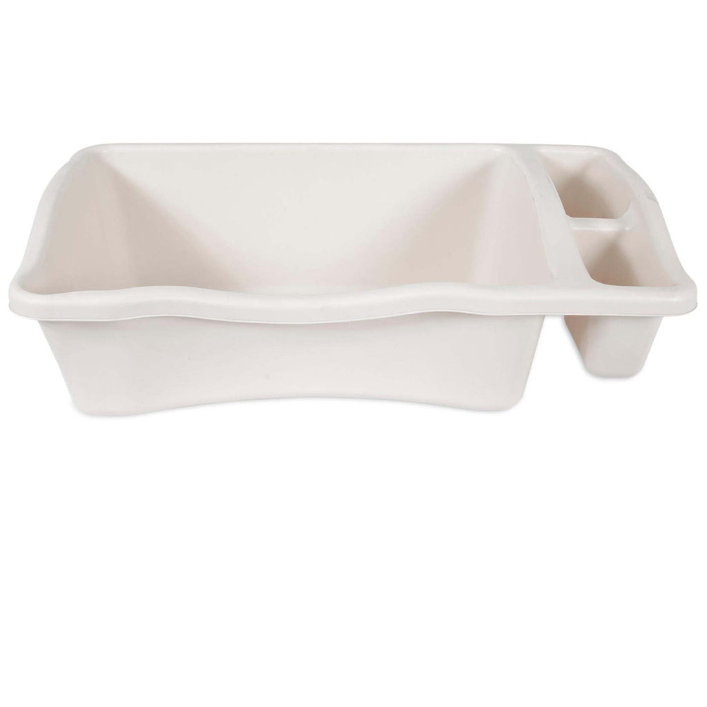 Petmate Rimmed Cat Litter Box With Microban, Giant