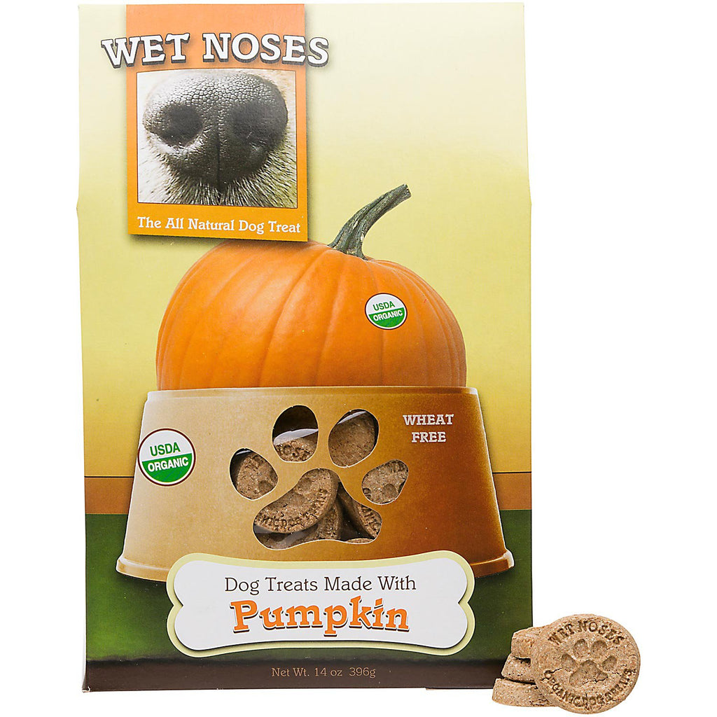 Wet Noses Organic Pumpkin Flavored All Natural Dog Treats...