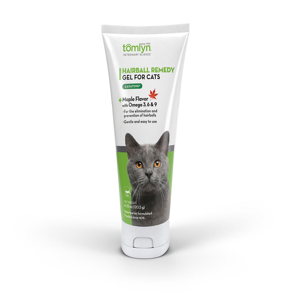 Tomlyn Laxatone Hairball for Cats  Maple Flavor  4.25 oz.