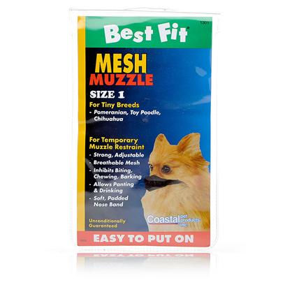 Coastal Pet Best Fit Mesh Dog Muzzle - Size 8XL - Rottweiler, St. Bernard
