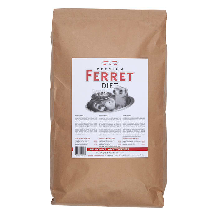 Marshall Pet Prod-food - Premium Ferret Diet 35 Pounds - ...