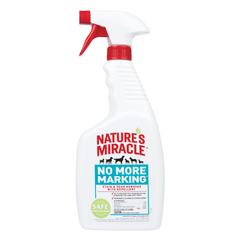 Nature's Miracle No More Marking Stain & Odor Remover with Repellent - 24 oz Spray