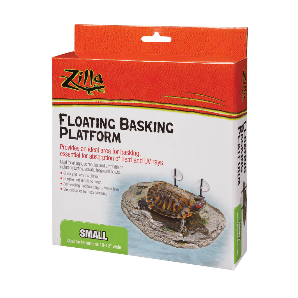 Zilla Decor Floating Basking Platform - Medium Reptile Habitat Ramp