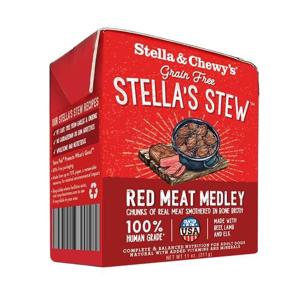 Stella & Chewy's Stella's Stew Red Meat Medley Wet Dog Food, 11 oz