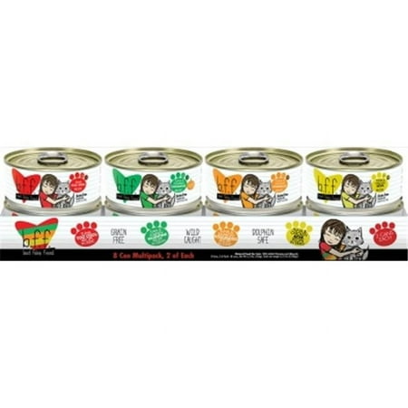 Weruva BFF Minced Batch O' Besties Variety Pack Wet Cat Food 3oz Cans - 12 Pack