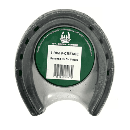 St. Croix 11.2.17033 Rim V-Crease Horseshoe  Size 1
