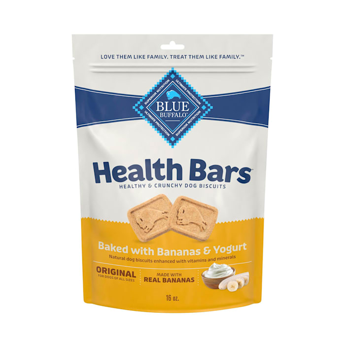 Blue Buffalo Health Bars Crunchy Dog Biscuits  Natural Do...