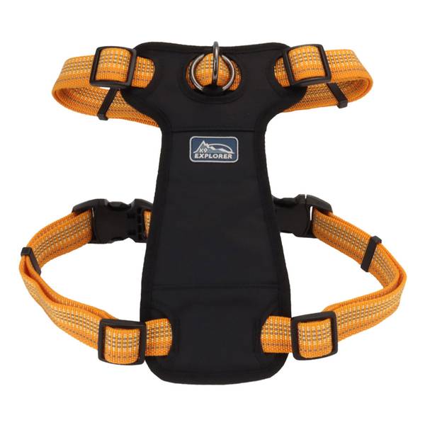 K9 Explorer Reflective Front-Connect Dog Harness, Small, Desert, 16-24 in Girth